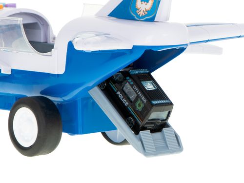 Transporter Samolot + 6 Aut Policja Bok/Przód na Arena.pl