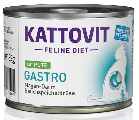 Kattovit Feline Diet Gastro Indyk Puszka 185G na Arena.pl