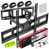 UCHWYT DO TELEWIZORA | UNIWERSALNY 37-85 CALI | OBROTOWY REGULOWANY