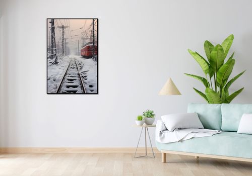 Plakat 67,5x100cm Podróż po Torach na Arena.pl