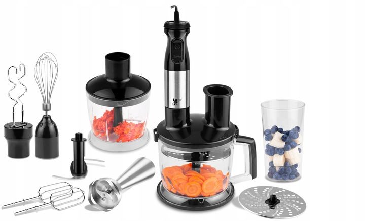 BLENDER RĘCZNY MIKSER TURBO ROBOT MALAKSER WIELOFUNKCYJNY 10w1 2 TARCZE zdjęcie 13