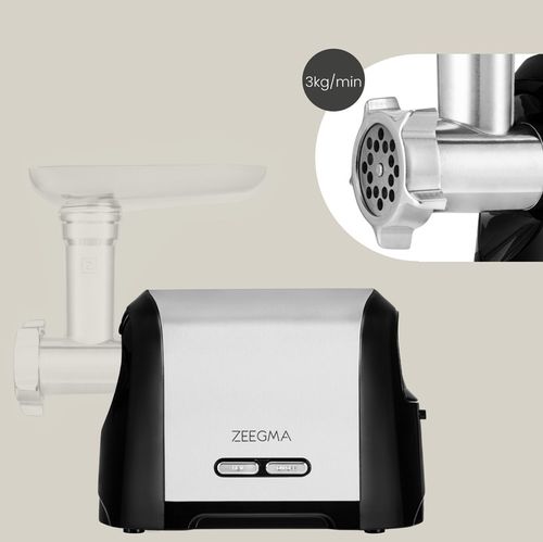 Maszynka do mielenia mięsa ZEEGMA szatkownica nadziewarka kiełbasy 3 sita na Arena.pl