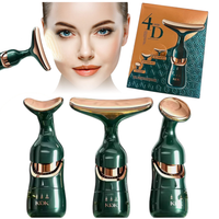 Masażer twarzy i szyi wibracyjny liftingujący ujędrniający 3w1