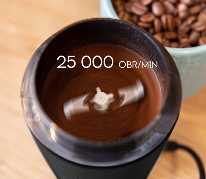 Młynek do mielenia kawy RETRO CZARNY First Austria zdjęcie 3