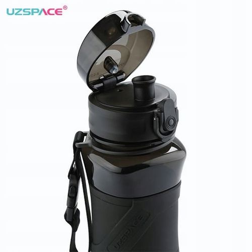 BUTELKA SHAKER DO BIAŁKA, DO ODŻYWEK 550ML BIDON NA WODĘ Z TRITANU CZARNY na Arena.pl