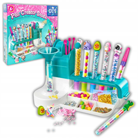 ZESTAW KREATYWNY DLA DZIECI FABRYKA MAGICZNYCH DŁUGOPISÓW DIY PEN CREATOR