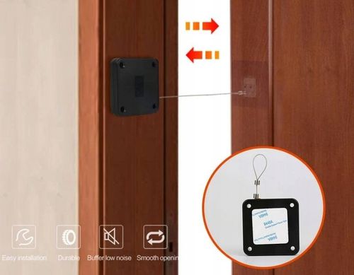 Samozamykacz do drzwi moskitiery samoprzylepny cz. na Arena.pl