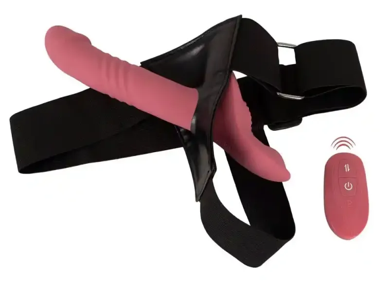 Your Strap-On Vibrator Pink zdjęcie 3