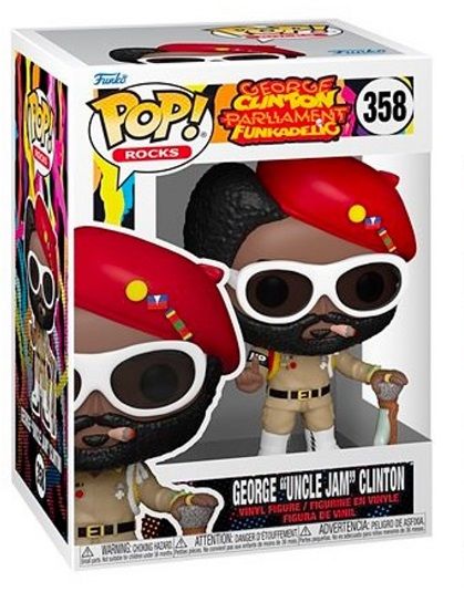 funko pop! rocks george clinton uncle jam 358 zdjęcie 1