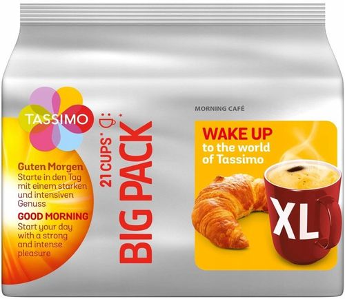 Kapsułki TASSIMO Jacobs Morning Cafe XL 3 x 21 szt na Arena.pl
