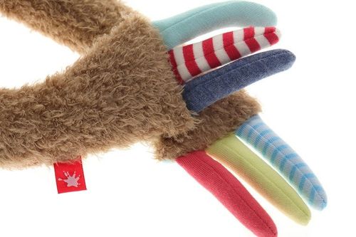 SIGIKID Duży leniwiec 43 cm Patchwork Sweety na Arena.pl