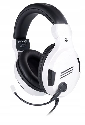 Headset BigBen Stereo Gaming PS4 biały na Arena.pl