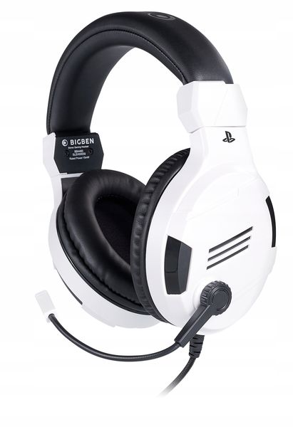 Headset BigBen Stereo Gaming PS4 biały zdjęcie 3