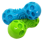 HILTON SQUEAK DUMBBELL Hantel piszczący gryzak zabawka psa hantla 14,2 cm