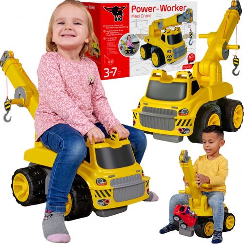 BIG Jeździk Dźwig Maxi Crane na Arena.pl