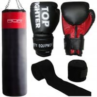 WOREK BOKSERSKI 120x40 + RĘKAWICE BOKSERSKIE ROZMIARY DLA DZIECI