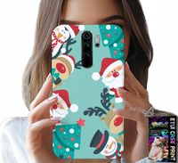 ETUI DO XIAOMI REDMI 9 - MIKOŁAJ, RENIFER BAŁWAN ŚWIĄTECZNE WZORY