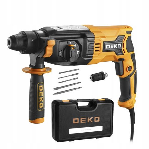 WIERTARKA UDAROWA MŁOTOWIERTARKA WIERTARKA Z UDAREM SDS+ PLUS MOCNA DEKO na Arena.pl