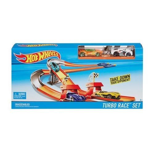 Tor samochodowy Hot Wheels Turbo Race Set na Arena.pl