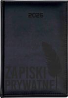 MAŁY Kalendarz TYGODNIOWY A6 2026 Planer z grawerem twój NAPIS