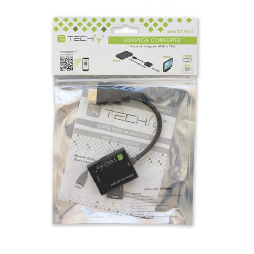 KONWERTER HDMI na VGA M/F z AUDIO TECHLY 306493 na Arena.pl