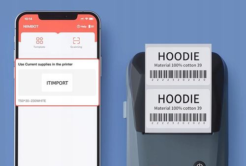 NIIMBOT B1 Drukarka Termiczna NAKLEJKI Bluetooth na Arena.pl
