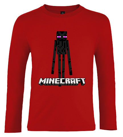 Koszulka z dł.rękaw. Minecraft zdjęcie 1