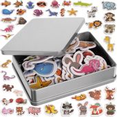 ND12_17291 Magnesy na lodówkę - zwierzątka 40 szt 22616 5900779947078