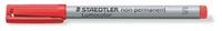 foliopis zmywalny s czerwony lumocolor staedtler
