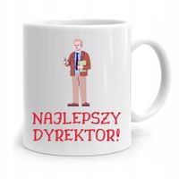 Dla Dyrektora Kubek Najlepszy Dyrektor Na Prezent Z Nadrukiem Ze Zdjęciem