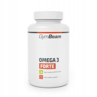 OMEGA 3 FORTE KWASY TŁUSZCZOWE EPA DHA ODPORNOŚĆ ZDROWIE - GymBeam 90 kaps