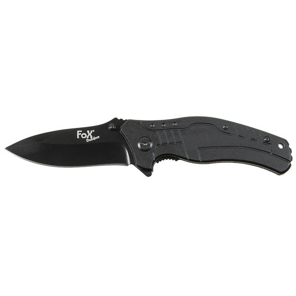 NÓŻ SKŁADANY FOX OUTDOOR CZARNY zdjęcie 1