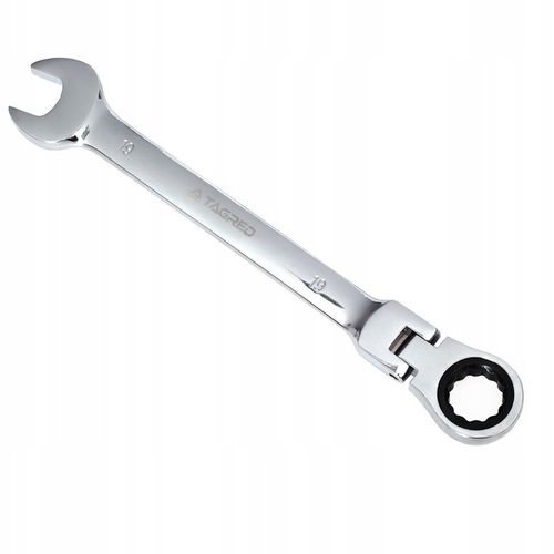 KLUCZE PŁASKO OCZKOWE Z GRZECHOTKĄ ŁAMANE 8-19 7EL MOCNE na Arena.pl