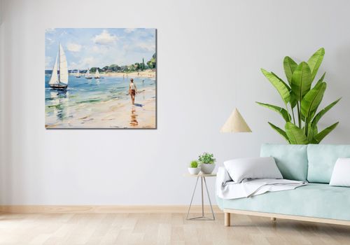 Obraz 100x90cm Życie na Brzegu na Arena.pl