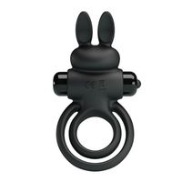 pierścień wibrujący pretty love vibrant penis ring iii czarny