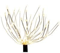 LAMPA SOLARNA OGRODOWA WBIJANA IP44 83CM PANEL SŁONECZNY