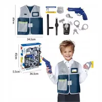 ZESTAW POLICYJNY DLA MAŁEGO DETEKTYWA