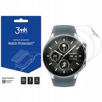 3x Szkło hybrydowe ochronne na ekran do OnePlus Watch 2, 3MK, szkiełko