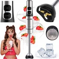 BLENDER RĘCZNY WIELOFUNKCYJNY MIKSER KUCHENNY ROZDRABNIACZ 1200W ŁUCZNIK