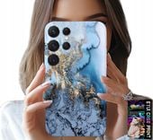 ETUI DO SAMSUNG GALAXY S22 Ultra - MARMUREK MARMURKI DAMSKIE WZORY +FOLIA