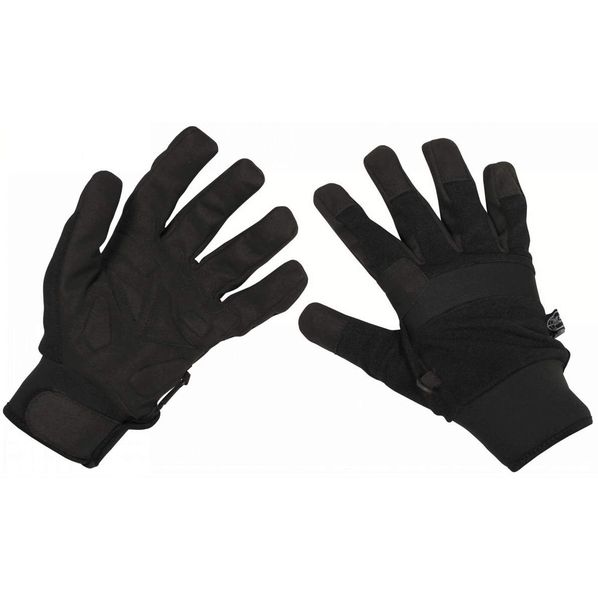 Rękawice security MFH czarne M zdjęcie 1