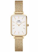 ZEGAREK DAMSKI DANIEL WELLINGTON Quadro Pressed Evergold 20mm DW00100556 +