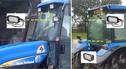 Reflektor LED 1320 Lumen Massey Fergusson, Ford, New Holland, Fendt, Claas na Arena.pl