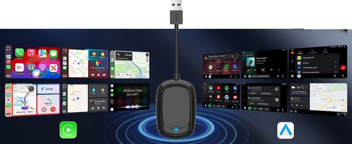 Bezprzewodowy adapter do Carplay Box 5.0 (2Air) do Carplay / Android zdjęcie 2
