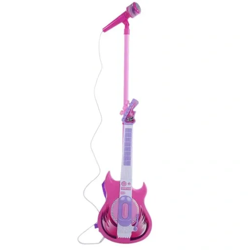 GITARA ELEKTRYCZNA MIKROFON KARAOKE DLA DZIECI zdjęcie 11