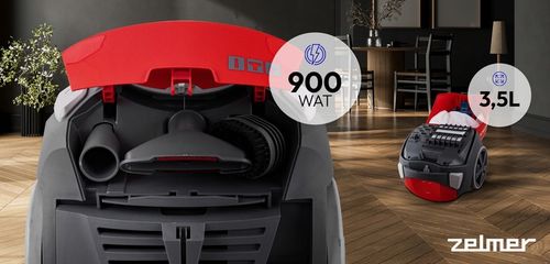 ODKURZACZ WORKOWY ZELMER ANTEK TRADYCYJNY Z FILTREM HEPA +KOŃCÓWKI ECO na Arena.pl