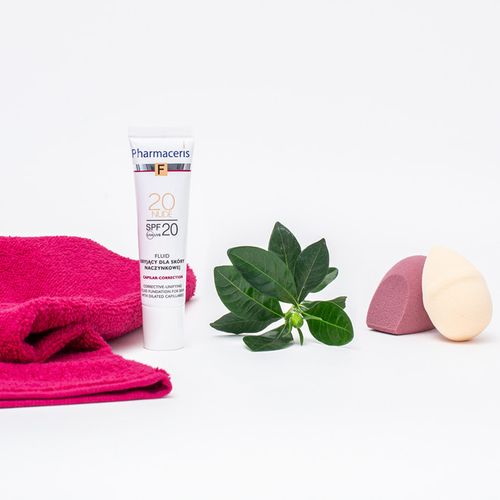 Pharmaceris F fluid naczynkowa 20 NUDE podkład do twarzy 30 ml na Arena.pl