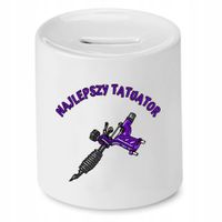 Dla Tatuażysty Prezent Skarbonka Najlepszy Z Nadrukiem Ze Zdjęciem