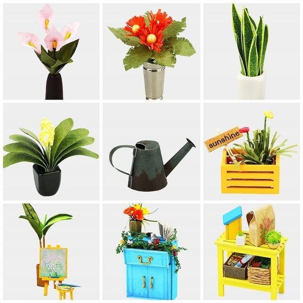 DIY MINIATUROWY DOMEK SZKLARNIA zdjęcie 14