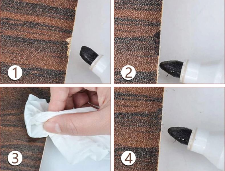 Pisak Marker retuszerski do mebli, schodów i podłóg, Klon 015 zdjęcie 3